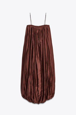 ZW COLLECTION MULTI-POSITION BALLOON DRESS - Zara фото 12