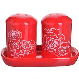 25828 Набор д/специй 3пр 240г Красный Узор LR(х72) - Mayer&boch фото 2