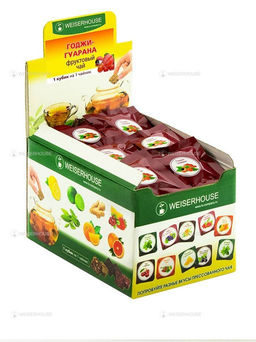 Годжи-гуарана кубики 5-7гр, ШТ 1упХ50 шт