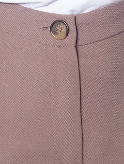 VILATTE / Прямые кюлоты из фактурной полувискозы  фото 3