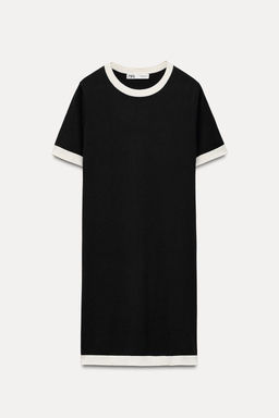 SHORT PLAIN KNIT DRESS - Zara фото 6