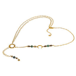 Колье из муранского стекла NOMAD SOY060