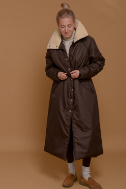 Утепленное пальто - N.u.d.e фото 4