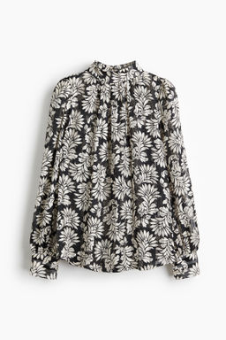 Stand-collar blouse - H&m фото 4