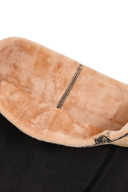 Siyah Tekli Duz Likral? Penye Suprem Orme Corap THMAW26CO00025 - Trendyolmilla фото 2