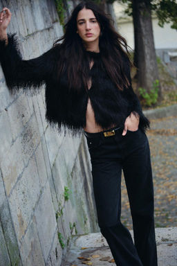 Z1975 STRAIGHT-FIT HIGH-WAIST LONG LENGTH JEANS