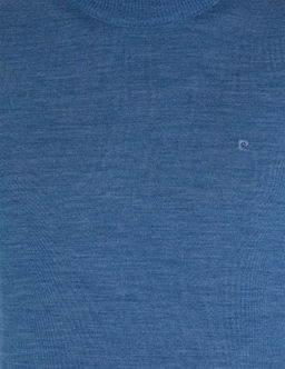 Mavi Slim Fit Yar_m Bal_k__ Yaka Y_n Kar___ml_ Basic Triko Kazak - Pierre cardin фото 6