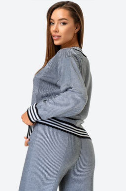 Женский вязаный костюм с брюками Happyfox