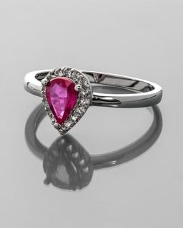 World of Gemstones. Кольцо с корундом рубинового оттенка,