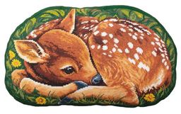 Набор для вышивания PANNA PD-7133 Подушка Оленёнок 45 х 26.5 см