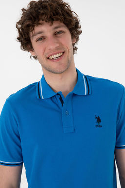 Erkek Kobalt Mavi Basic Ti__rt Sepette S_rpriz _ndirim - U.s. polo assn фото 3