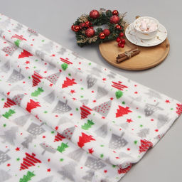 Плед LoveLife Ёлочки 150*200 см,100% п/э, велсофт 280 гр/м2