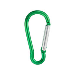 Фурнитура сумочная металл Gamma GH 120/25/10 Карабин 20 мм 10 шт. №08 зеленый