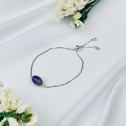 Браслет регулируемый с Флюоритом - Радуга самоцветов фото 2