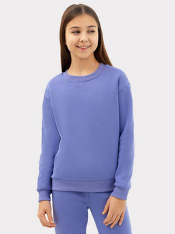 Комплект для девочек (джемпер, брюки) в фиолетовом цвете - Mark formelle фото 3