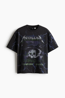 Camiseta estampada de algod?n Oversized Fit