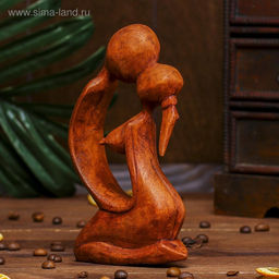 Сувенир Поцелуй, 15?9?3.5 см, дерево