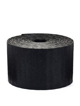 Лента бордюрная, 10 см×10 м, пластиковая, садовая, цвет гранит