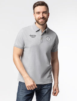 VILATTE / Футболка-поло из трикотажа пике с эластаном