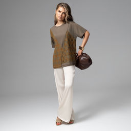 Футболка свободной посадки, Грань опасности (фэшн) - Charutti фото 15