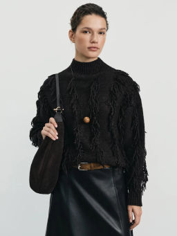 Свитер из фактурной пряжи / Zarina