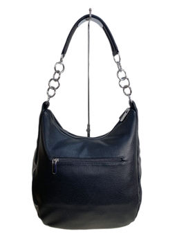 Женская сумка из искусственной кожи, цвет черный - Greta фото 2