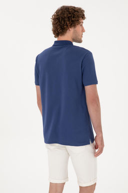 Erkek Regular Fit Polo Yaka A__k Lacivert Ti__rt Sepette S_rpriz _ndirim - U.s. polo assn фото 5