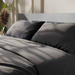 Постельное бельё Этель Дуэт Серая гавань 143х215-2 шт, 220х240, 50х70-2 шт, 100% хлопок, бязь 125 г/м2  фото 6