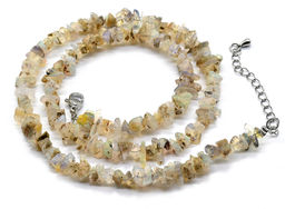 Бусы из Опала крошка 44см, 13,3г