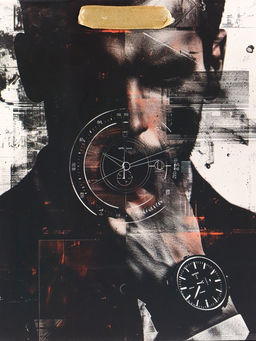 Пакет подарочный вертикальный Time, MS 18?23?10 см