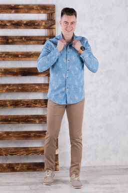 рубашка 
 17.2527-MAVI - Tricko фото 10