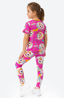 Летний костюм для девочки из бамбука Happyfox