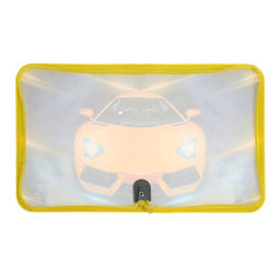 Папка для тетрадей А5, 180 х 230 х 25 мм, молния вокруг, пластиковая 0.5, ПМ-А5-04 Calligrata Тачка  фото 4