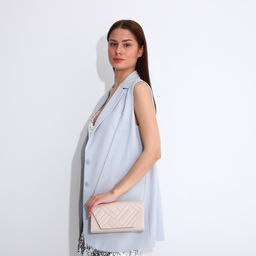 Сумка-клатч на клапане, цвет бежевый - Simaland фото 7