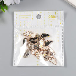 Пуговицы пластик для творчества на ножке Облака набор 20 шт МИКС 1,5х0,9 см - Арт узор фото 4