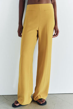 ZW COLLECTION FLARED TROUSERS WITH POCKETS - Zara фото 10