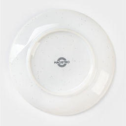 Блюдце фарфоровое Magistro Urban, d=14.2 см, белое