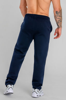 Арт. 62902 Брюки мужские с начесом 48-56 (5 шт) Цвет:темно-синий