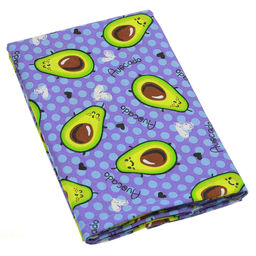 Скатерть 120х145см Авокадо, вид 2/2, длина стола до 105см, на 4 персоны, рогожка (хлопок 100%) 171г/м2, упаковка классическая, пакет ПВХ 28х41см, Домашняя мода (Россия)  фото 3