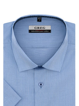 Сорочка мужская короткий рукав GREG 223/201/0051/Z/1