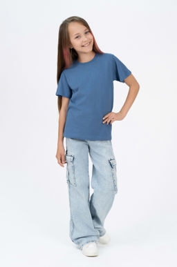 Футболка детская джинс