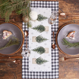 Дорожка на стол «Этель» Happy New Year 30×70 см, 100% хлопок, саржа 190 г/м²