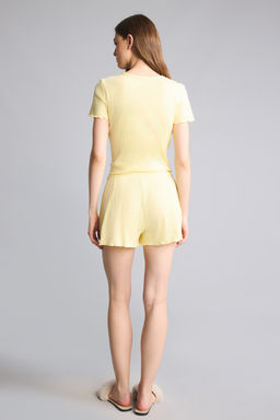 Regular Fit 2li Pijama Tak_m_ - Defacto фото 6
