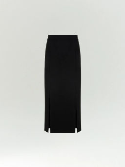 ЕМКА NEW / Юбка миди с разрезами - Emka фото 5