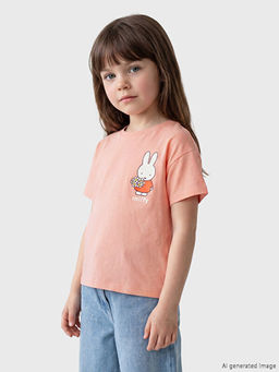 Футболка для девочки с принтом Miffy