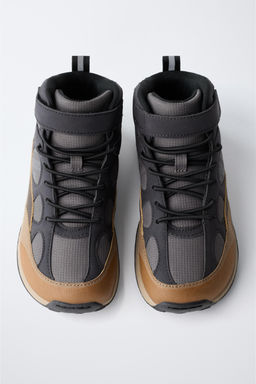 BOTIN DEPORTIVO CONTRASTE / Marr?n - Zara фото 7