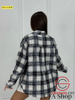 Рубашка женская со стразами - Bruno фото 4