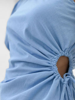 Платье Пэмма (голубой) - Nadi bordo фото 4