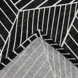 Скатерть Доляна 145х145см, Тренд цв.черный, 100%пэ, рогожка 200 гр/м  фото 9