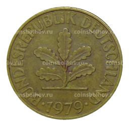 10 пфеннигов 1979 года F Германия